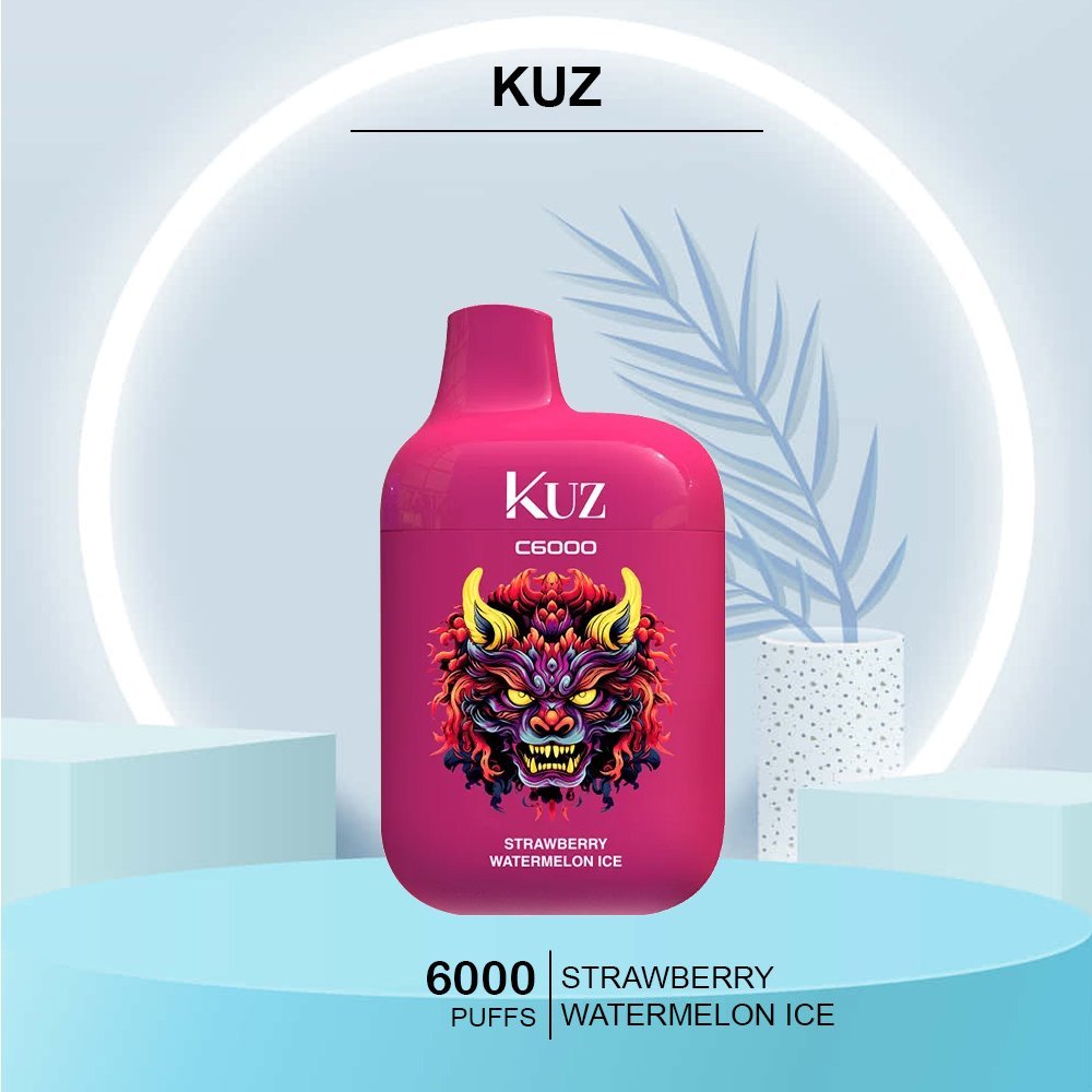 KUZ STRAWBERRY WATERMELON ICE – 6000 PUFFS
