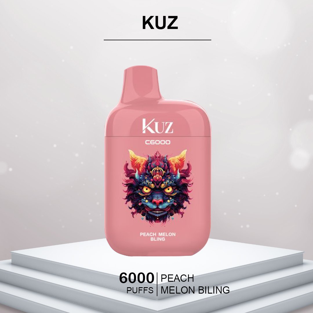 KUZ PEACH MELON BLING – 6000 PUFFS
