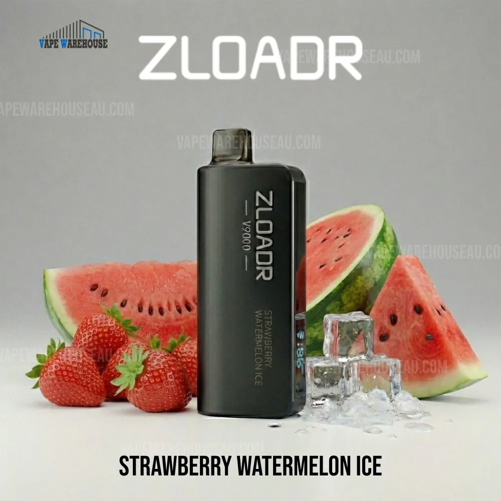ZLOADR V9000 Puffs Strawberry Watermelon Ice