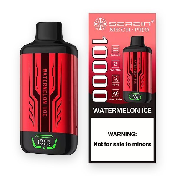 SEREIN MECH-PRO 10000 Puffs Watermelon Ice - Image 2